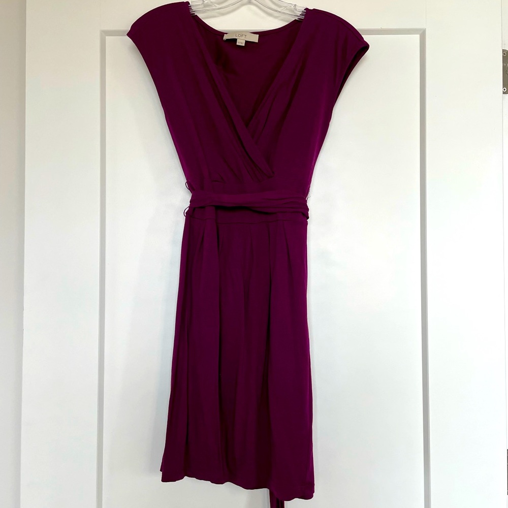 Maroon dress